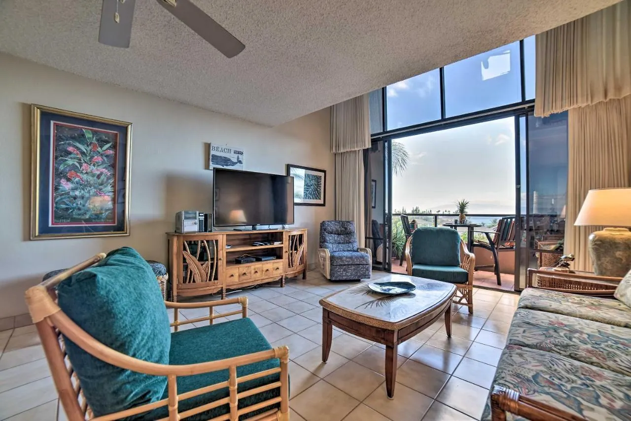 Apartamento Ocean-View Maui Penthouse With Balcony And Pool Access Kahana 0*,