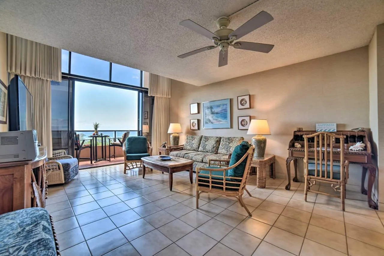 Apartamento Ocean-View Maui Penthouse With Balcony And Pool Access Kahana