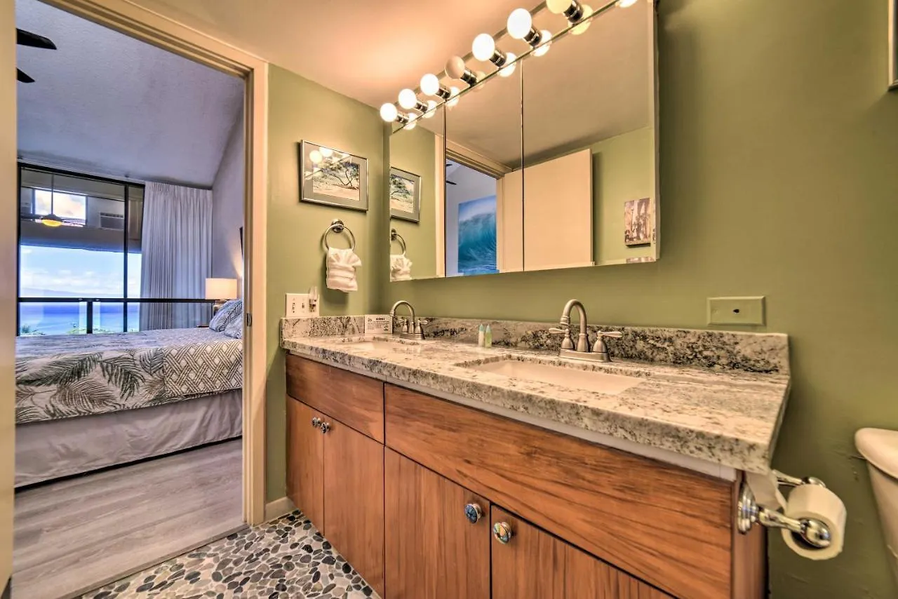 Apartamento Ocean-View Maui Penthouse With Balcony And Pool Access Kahana